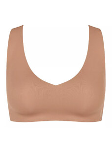 Dámská podprsenka ZERO Feel 2.0 Bralette - BROWN - hnědá 00CM - SLOGGI