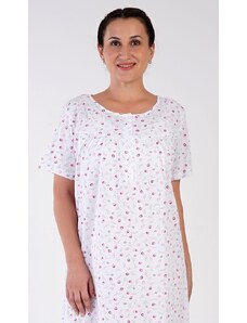 Vienetta Dámská noční košile s krátkým rukávem Tulip - růžová