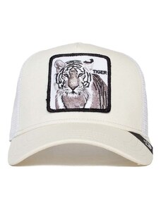 Kšiltovka Goorin Bros The White Tiger bílá barva, s aplikací, 101-0392