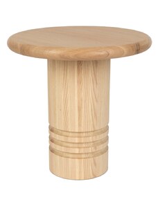 Dubový odkládací stolek ZUIVER CHUNK 45 cm