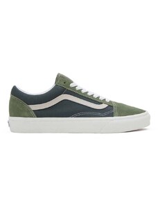 Tenisky Vans Old Skool pánské, zelená barva, VN000CR5CX11