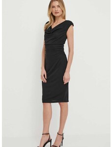 Šaty Lauren Ralph Lauren černá barva, mini, 250933437