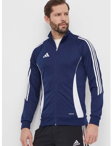 Tréninková mikina adidas Performance Tiro 24 tmavomodrá barva, s aplikací, IR7498