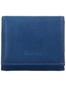 Dámská kožená peněženka modrá - Katana Triwia modrá