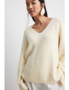 NA-KD V-neck Knitted Sweater