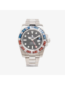 Pánské hodinky A BATHING APE Type 2 Bapex Crystal Stone Watches Blue/ Red