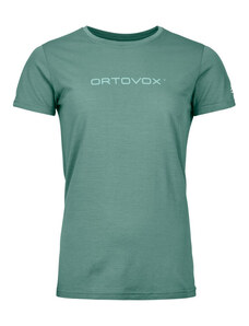 Dámské funkční tričko Ortovox 150 COOL BRAND TS - světle zelená XS