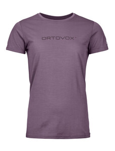 Dámské funkční tričko Ortovox 150 COOL BRAND TS - fialová XL
