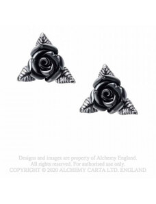 Spiral Náušnice Alchemy Gothic - Ring O' Roses studs