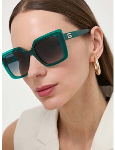 Sluneční brýle Guess dámské, zelená barva, GU7908_5296P