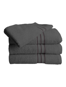 Aaryans Froté ručník Stella, tmavě šedý , 50x100 cm