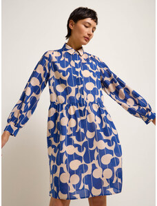 LANIUS Shirt dress print graphic dots