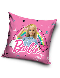 Carbotex Dětský polštářek Barbie Kouzelná Duha