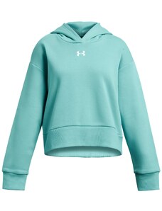 Mikina s kapucí Under Armour Rival Fleece Crop 1379517-482