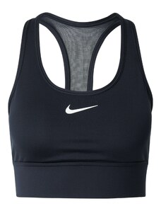 NIKE Sportovní podprsenka černá / bílá