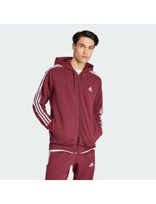 ADIDAS Mikina Essentials French Terry 3-Stripes Full-Zip