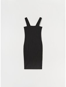 Sinsay - Midi šaty - černá