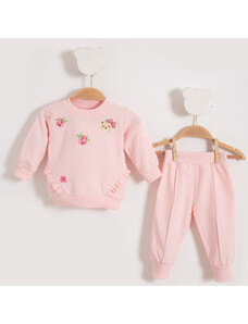 TrendUpcz Tepláková souprava K1172 | růžová | Dětské oblečení