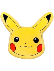 Halantex Tvarovaný 3D polštářek Pokémon Pikachu - 35 x 37 cm