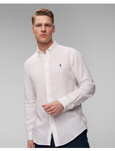 Lněná košile Polo Ralph Lauren