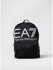 BACKPACK EA7 Emporio Armani BLACK/WHITE LOGO