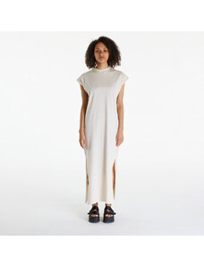 Šaty Urban Classics Ladies Long Extended Shoulder Dress Whitesand
