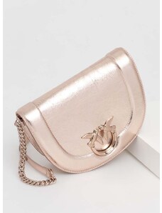 Kožená kabelka Pinko růžová barva, 101510.A1JG