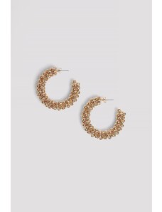 NA-KD Accessories Beaded Detailed Hoops