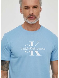 Bavlněné tričko Calvin Klein Jeans s potiskem, J30J325190