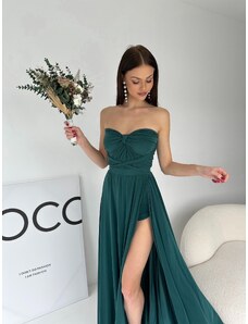 Sqvele Multiway šaty Tiffany smaragdové shine