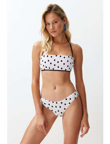 Trendyol Polka Dot Regular Bikini Bottom