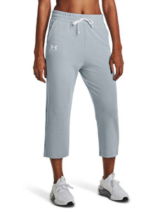 Dámské tepláky Under Armour Rival Terry Flare Crop Blue