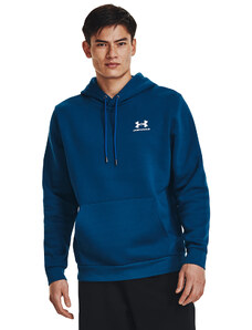 Pánská mikina Under Armour Essential Fleece Hoodie Varsity Blue