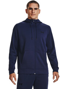 Pánská mikina Under Armour Armour Fleece Fz Hoodie Midnight Navy