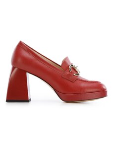 Dámské boty Wittchen, červená, přírodní kůže