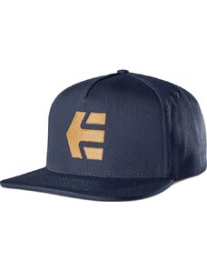 KŠILTOVKA ETNIES Icon Snapback - modrá