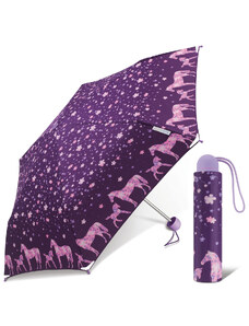 HAPPY RAIN Ergobrella PONY LOVE - dívčí skládací deštník
