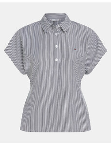 TOMMY HILFIGER ITHAKA STRIPE POLO TOP