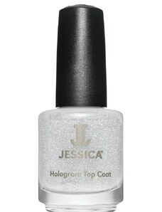 Jessica lak na nehty 601 Silver - Hologram 15 ml