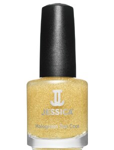 Jessica lak na nehty 600 Gold - Hologram 15 ml