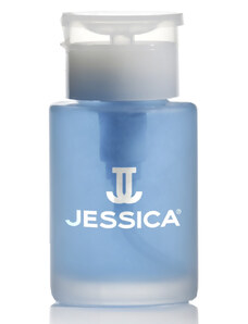 JESSICA Skleněný dávkovač s pumpičkou pro manikúru 120 ml
