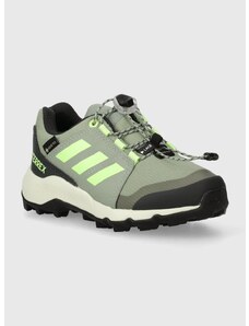 Dětské boty adidas TERREX TERREX GTX K zelená barva