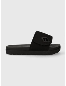 Pantofle A-COLD-WALL* Diamond Padded Slide pánské, černá barva, ACWUF099