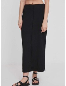Sukně Calvin Klein Jeans černá barva, maxi, pouzdrová, J20J223144