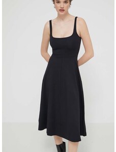 Šaty Desigual HARIA černá barva, mini, 24SWVK06