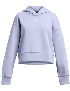 Mikina s kapucí Under Armour UA Rival Fleece Crop Hoodie-PPL 1379517-539