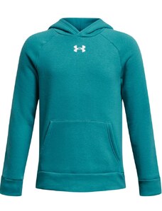 Mikina s kapucí Under Armour UA Rival Fleece Hoodie-BLU 1379792-464