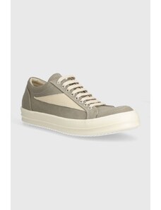 Tenisky Rick Owens Denim Shoes Vintage Sneaks pánské, šedá barva, DU01D1803.SCFLVS.811