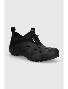 Sneakers boty Crocs černá barva