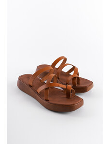 Capone Outfitters Women's Leather Sandals